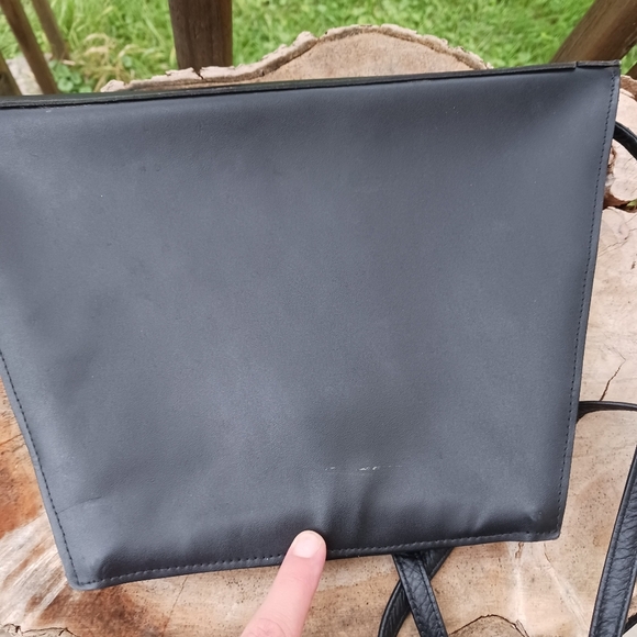 Roberto Vascon Womens Leather Crossbody Red/Gold Plaid Purse Vintage - Picture 10 of 10